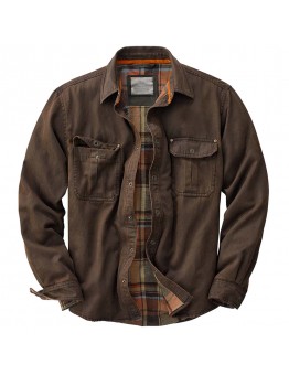 men's work shirt style jacket HF0501-04-04