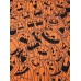 Mens Halloween Pumpkin Evil Face Print Short Sleeve All Matched Shirts