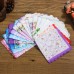 50PCS 28x28CM Cotton Flower Handkerchief Vintage Style Skin  friendly Handerchief