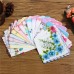 50PCS 28x28CM Cotton Flower Handkerchief Vintage Style Skin  friendly Handerchief